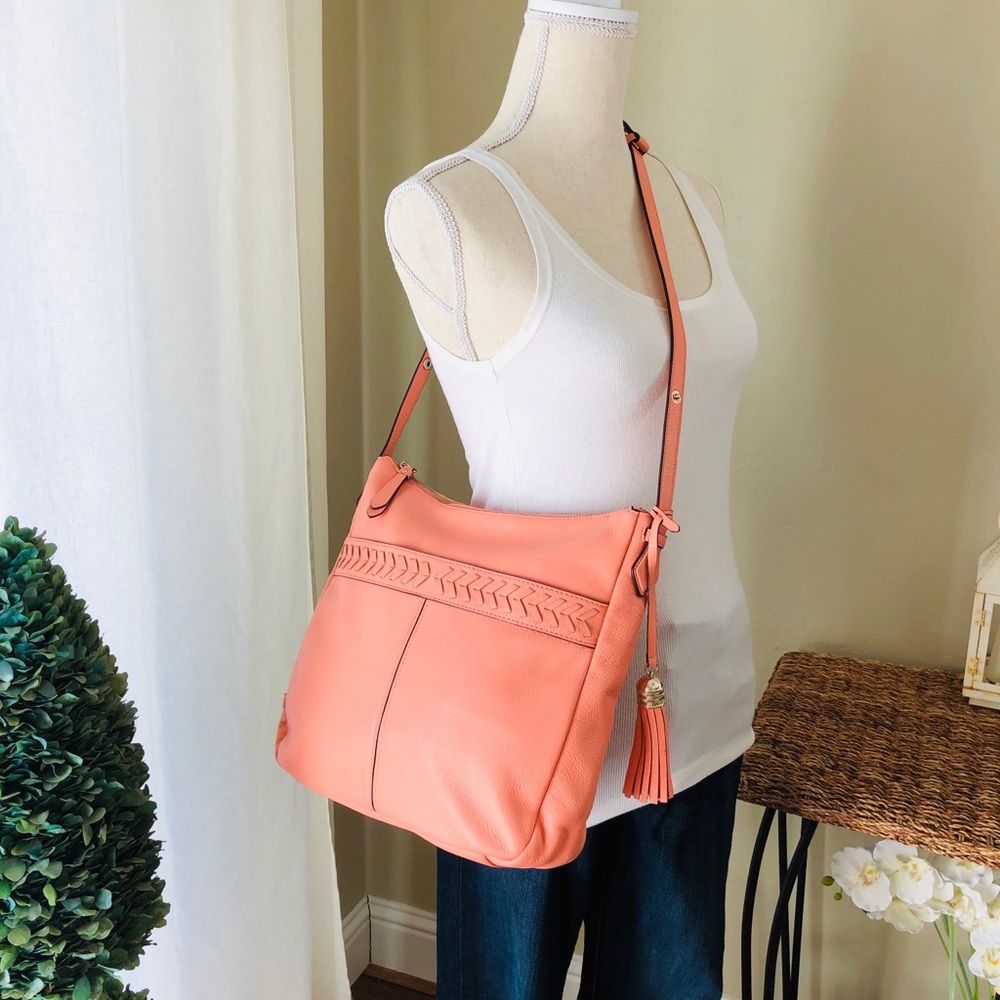 COLE HAAN -Leather, Cross-Body, adjustable strap